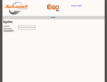 Tablet Screenshot of ego.duhamel-logistique.fr